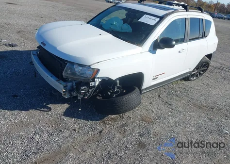 2016 Jeep Compass 75Th Anniversary из США, поврежденный, VIN 1C4NJDBB3GD798764